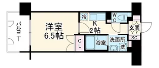グラン・アベニュー名駅【2階】の間取り