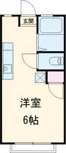 カーサ四季【1階】の間取り