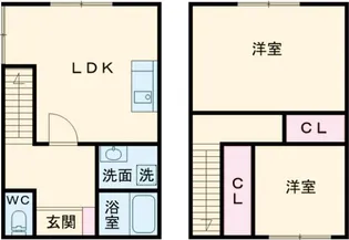 ガーデンテラスベル【1階】の間取り