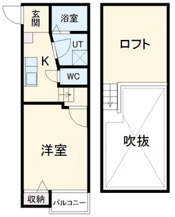 Creo中村公園伍番館【2階】の間取り