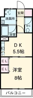 太閤通マンション【4階】の間取り