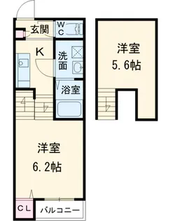 ソライユ本陣【1階】の間取り