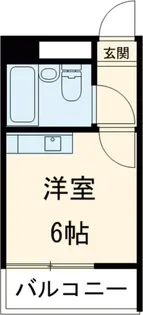 メゾン・ド・来夢【203号室】の間取り