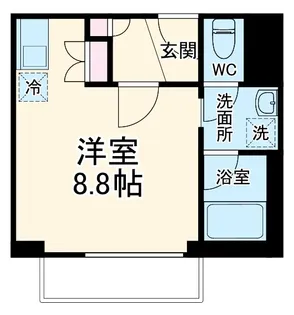 レジデンス シェーンブルン【1階】の間取り