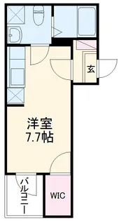 カーサルピナスティーアール【102号室】の間取り