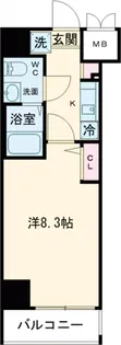 グランフォース北綾瀬【10階】の間取り