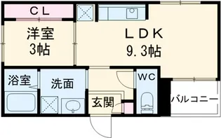 REGALEST blanc【3階】の間取り