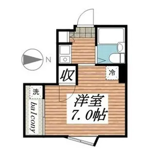 プレアール名古屋原【1階】の間取り