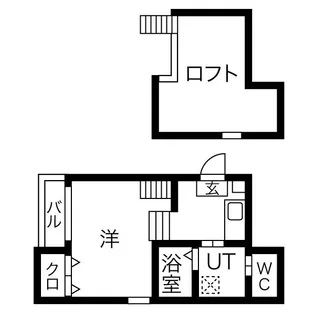 ラピスラズリ【201号室】の間取り