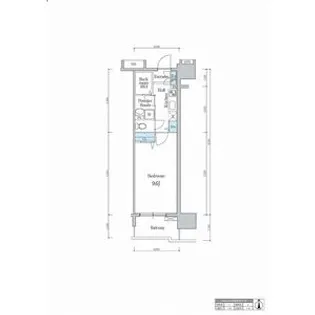 willDo太閤通【206号室】の間取り