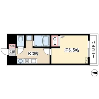 エスポワール・コーネン【1階】の間取り