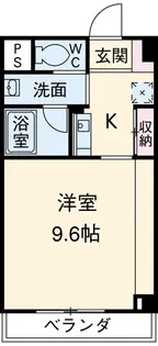 エポックステージ【501号室】の間取り