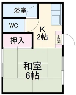 ステートルームビル【302号室】の間取り