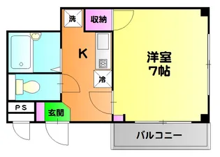 北綾瀬第11秦ビル【403号室】の間取り