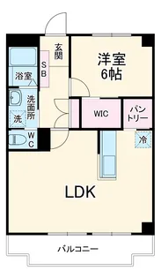 第5サンハイツ大森【6階】の間取り