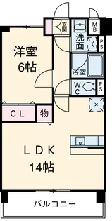 プラムガーデン【1階】の間取り