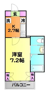 PATIO DE ROSAS【3階】の間取り