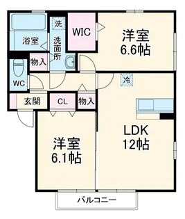 East Valley【2階】の間取り