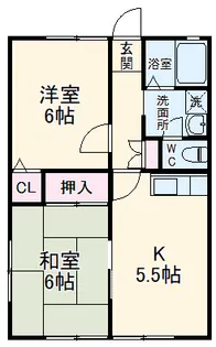 ウィーグルⅠ【2階】の間取り