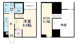 ココマンション【203号室】の間取り