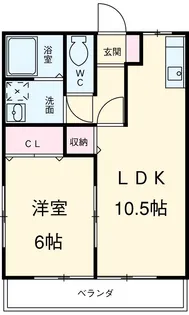 パルティータ【1階】の間取り