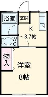 エチュード【103号室】の間取り