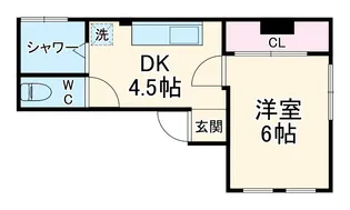 あずさビル【3階】の間取り