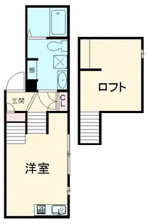 LE COCON 町南【203号室】の間取り