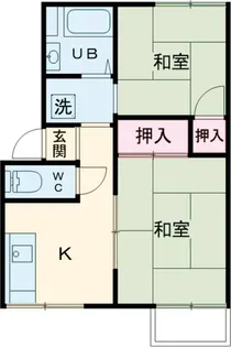 リリーハイツ【101号室】の間取り