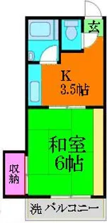 スズキコーポ【202号室】の間取り
