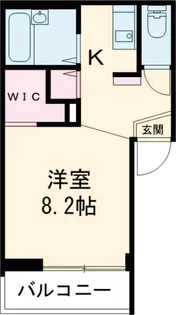 ルネコート亀有A棟【2階】の間取り