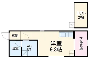 Casa ciruela(カーサ シルエラ)【2階】の間取り