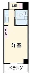 ビィシンク【408号室】の間取り