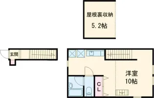 サンウィッシュ【2階】の間取り