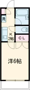 ブリリアント田村【302号室】の間取り