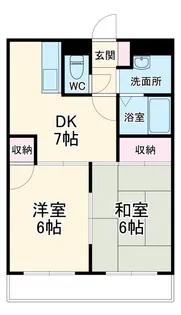 サンライズ久喜 Ⅰ【202号室】の間取り