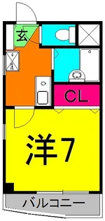 リムジェールピエス【3階】の間取り