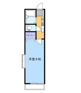 シェルクール亀有【4階】の間取り