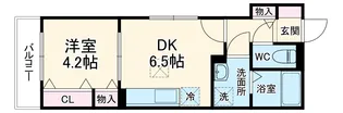 SERIKA【1階】の間取り