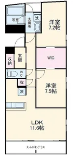 PLACE kishicho【3階】の間取り