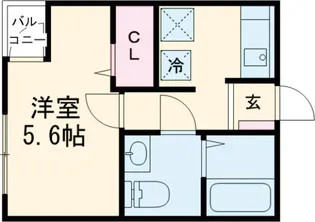 アルカディア【3階】の間取り