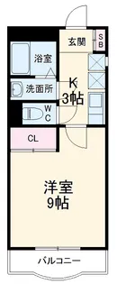 グリーンヒル瑞穂【2階】の間取り