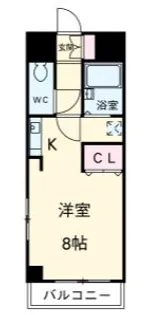 アネックス瑞穂【305号室】の間取り