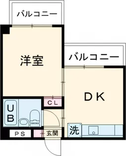 クレシータ用賀【3階】の間取り
