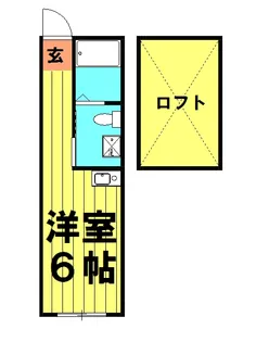 エスポワール【2階】の間取り