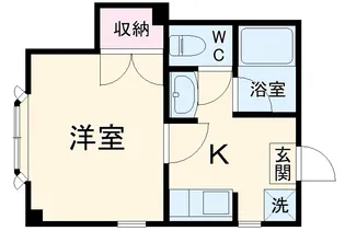 ひかりハイツ領家【3階】の間取り