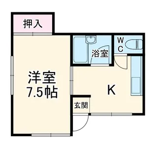 メゾンK【1階】の間取り