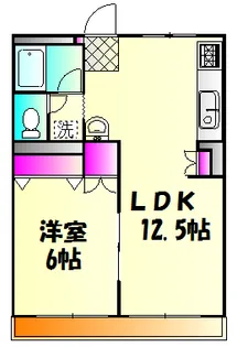 ライフピア高塚【3階】の間取り
