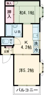 マスカットハイツ【2階】の間取り