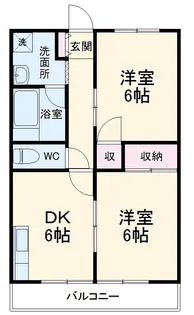 コーポラス高塚【3階】の間取り